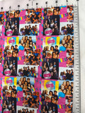 Fabric. Beverly Hills 90210. Half or full yard. Cotton.