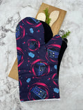 Oven Mitts. Pop Culture. Dr. Who Tardis. Large