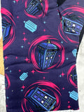 Oven Mitts. Pop Culture. Dr. Who Tardis. Large