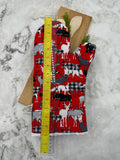 Oven Mitts. Animals. Canada on red.