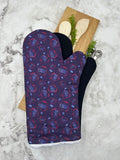 Oven Mitts. Pop Culture. Dr. Who Tardis Swirl. Small