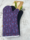 Oven Mitts. Pop Culture. Dr. Who Tardis Swirl. Small