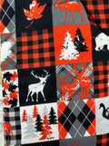 Oven Mitts. Animals. Canada red squares.