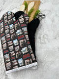 Oven Mitts. Pop Culture. Walking Dead.