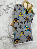 Oven Mitts. Pop culture. Wolverine