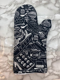 Oven Mitts. Food. Bread Baking.