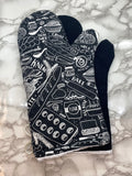 Oven Mitts. Food. Bread Baking.