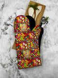 Oven Mitts. Food. Candy