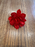 Dog Collar Flower. Rose Red.