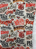 Oven Mitts. Swear. All the words