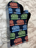 Oven Mitts. Pop Culture. Star Wars. Lightsabers