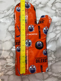Oven Mitts. Sports. Oilers