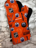 Oven Mitts. Sports. Oilers