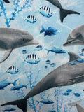 Oven Mitts. Animals. Dolphins.