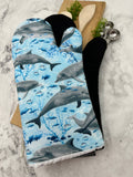 Oven Mitts. Animals. Dolphins.
