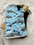 Oven Mitts. Animals. Dolphins.
