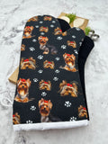 Oven Mitts. Animals. Dogs. Yorkie.