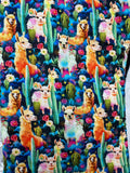 Oven Mitts. Animals. Lamas.