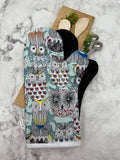 Oven Mitts. Animals. Owls.