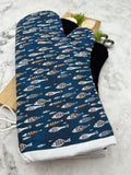 Oven Mitts. Animals. Fish.