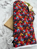 Oven Mitts. Pop Culture. Dare Devil.