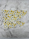 Dog bandanas. Animals. Bees. Small, medium or large. It fits ON the collar!