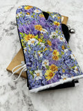 Oven Mitts. Flowers. Lilacs.