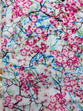 Oven Mitts. Flowers. Cherry Blossoms.