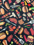 Oven Mitts. Food. BBQ Monograms