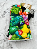 Oven mitts. Food. Vegetable Garden.