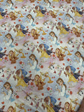 Fabric. Beauty and the Beast. Half or full yard. Cotton