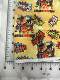 Fabric. Big Bang Theory. Half or full yard. Polyester