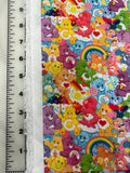 Fabric. Care Bears. Half or full yard. Polyester