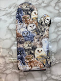 Oven mitts. Animals. Owls