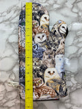 Oven mitts. Animals. Owls