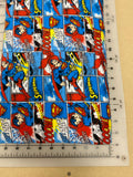 Pop Culture Dog bandanas. Superman. Small, medium, large, fits ON the collar!