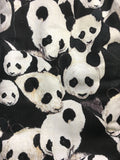 Oven mitts. Animals. Pandas
