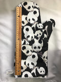 Oven mitts. Animals. Pandas