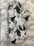 Oven mitts. Pop Culture. Marilyn Monroe. White