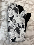 Oven mitts. Pop Culture. Marilyn Monroe. White