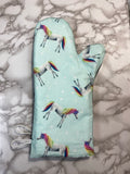Oven mitts. Animals. Unicorns