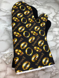 Oven mitts. Pop Culture. Lord of the Rings. Ring