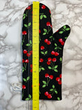 Oven mitts. Food. Wild Cherry