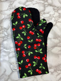 Oven mitts. Food. Wild Cherry