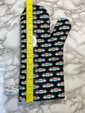 Oven mitts. Pop culture. Friends. Central Perk.
