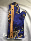 Oven mitts. Pop Culture. Guardians of the Galaxy. Blue.