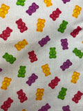 Oven mitts. Food. Gummy Bears