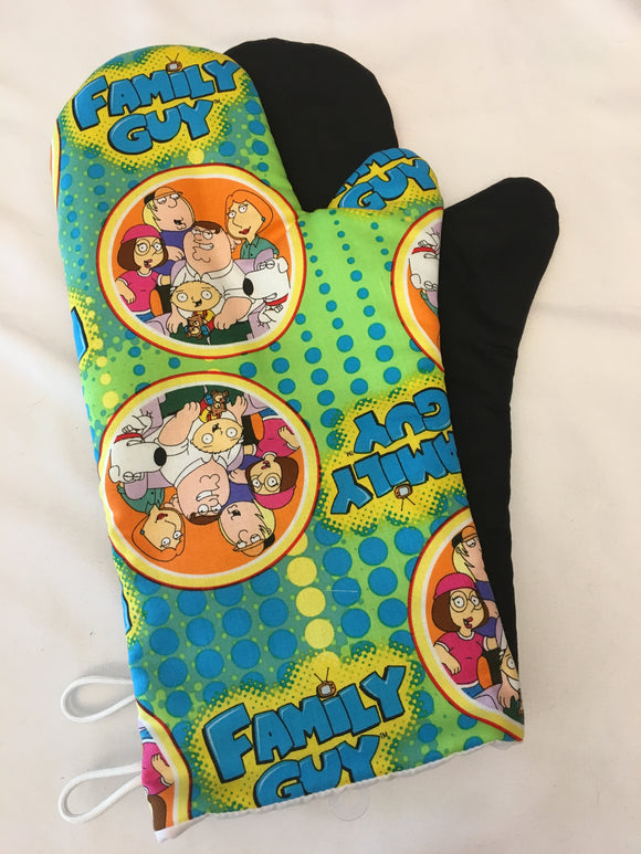 Oven mitts. Pop Culture. Family Guy
