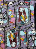 Oven Mitts. Pop Culture. Nightmare Before Christmas. Stained Glass
