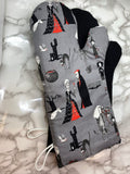 Oven Mitts. Seasonal. Halloween. Vampires